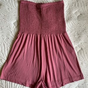 Rose Pink Romper